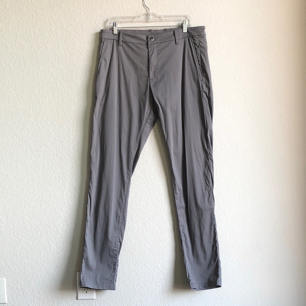 Birddogs Mens Lined Pants Grey Golf 36